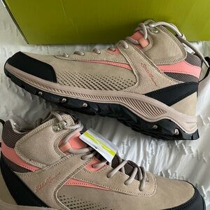Eddie Bauer Ladies' Beige and Peach Hiking Boots